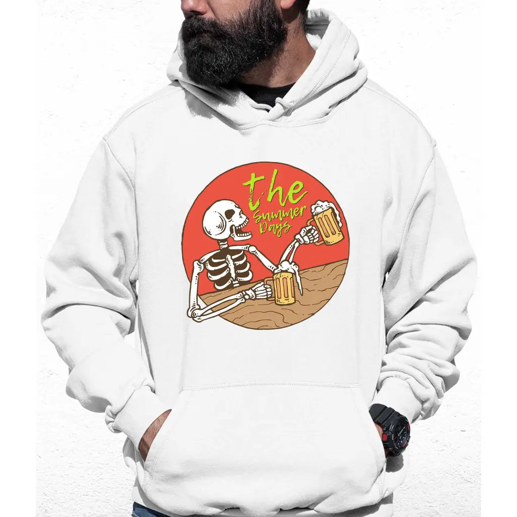 Summer Day Skeleton Colour Hoodie - Tshirtpark.com