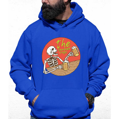 Summer Day Skeleton Colour Hoodie - Tshirtpark.com