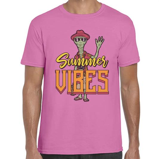 Summer Vibes Alien T-Shirt - Tshirtpark.com