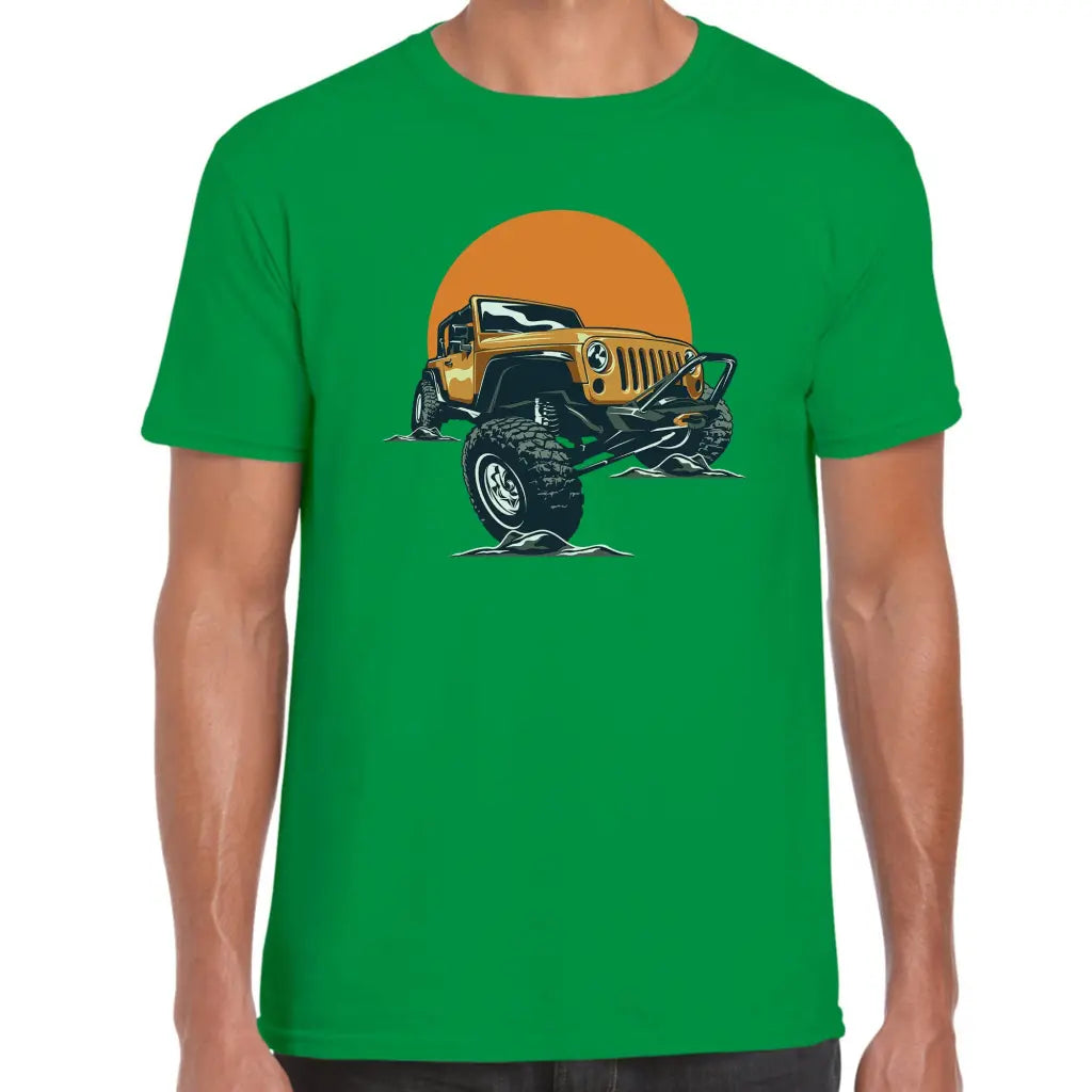 Sunset Jeep T-Shirt - Tshirtpark.com