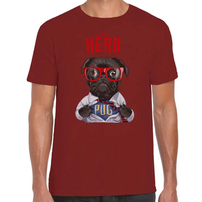 Super Hero Pug T-Shirt - Tshirtpark.com