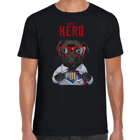 Super Hero Pug T-Shirt - Tshirtpark.com