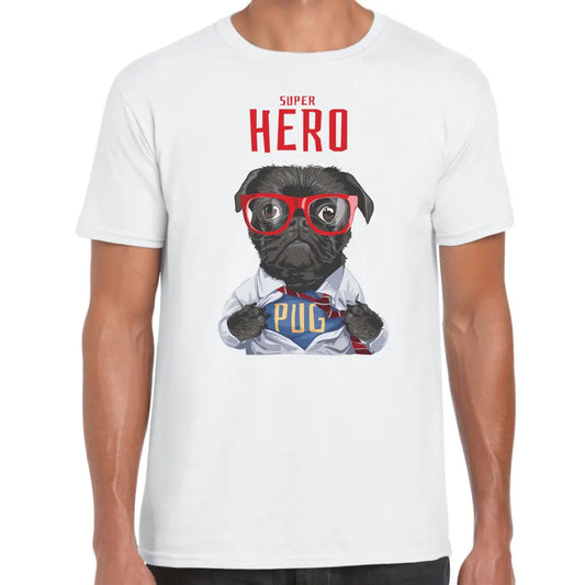 Super Hero Pug T-Shirt - Tshirtpark.com