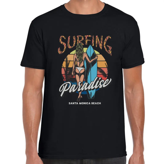 Surfing Girl T-Shirt - Tshirtpark.com