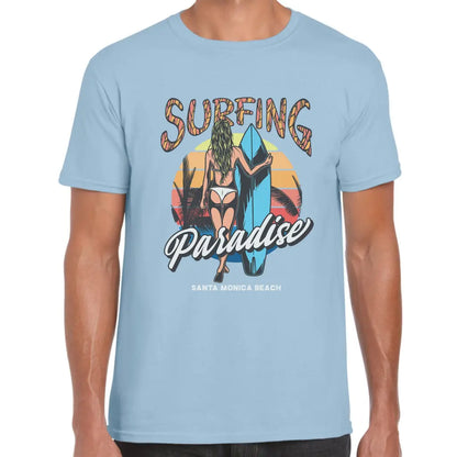 Surfing Girl T-Shirt - Tshirtpark.com