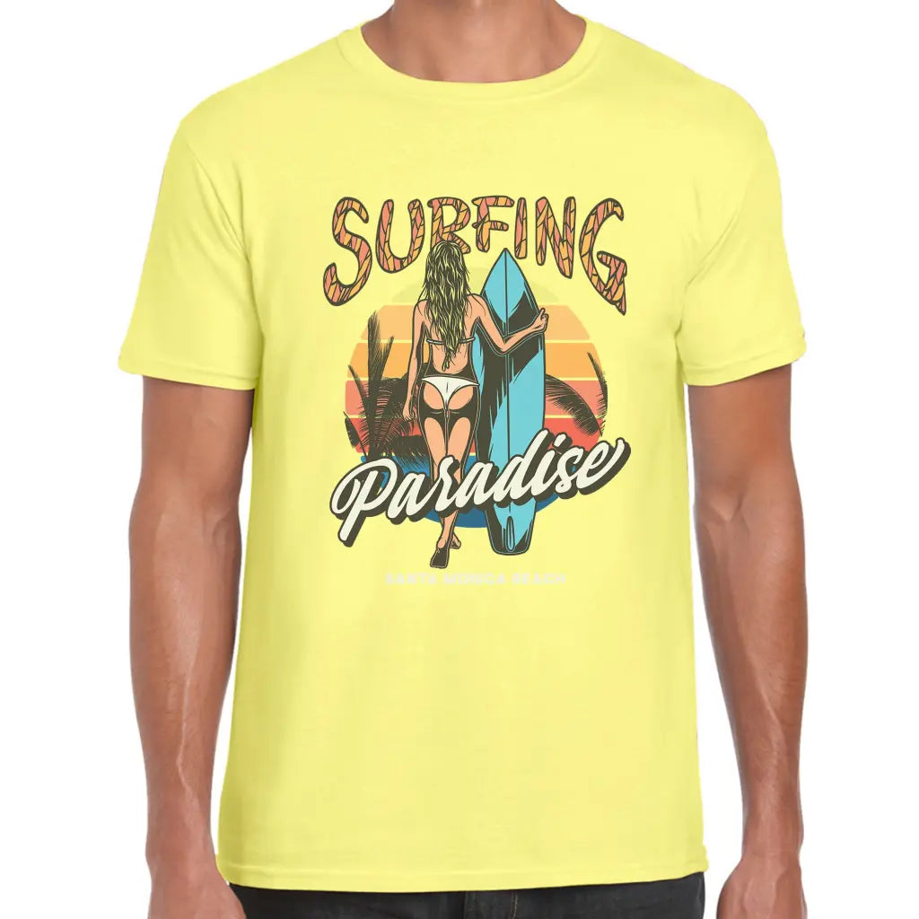 Surfing Girl T-Shirt - Tshirtpark.com