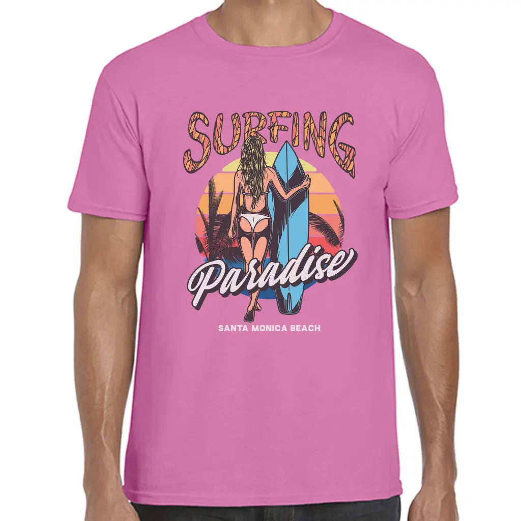 Surfing Girl T-Shirt - Tshirtpark.com