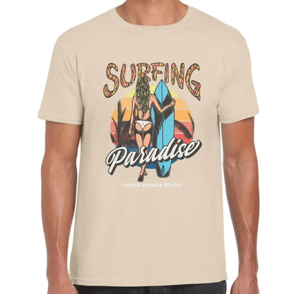 Surfing Girl T-Shirt - Tshirtpark.com