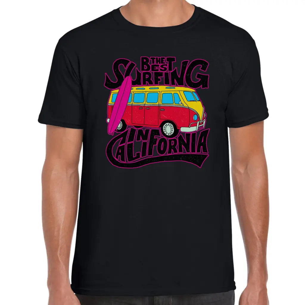 Surfing In California T-Shirt - Tshirtpark.com