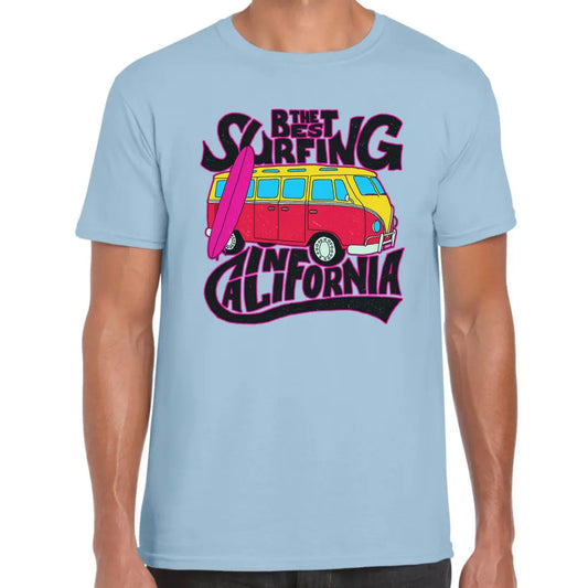 Surfing In California T-Shirt - Tshirtpark.com