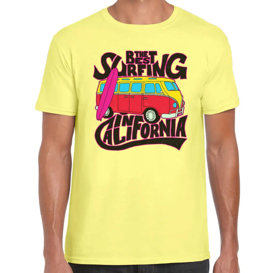 Surfing In California T-Shirt - Tshirtpark.com