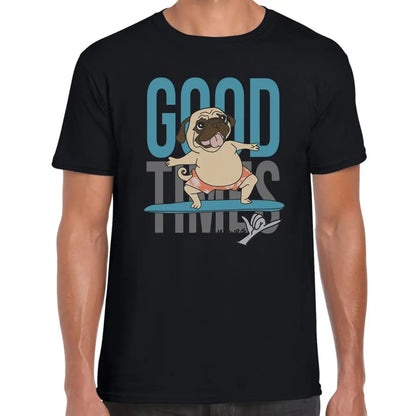 Surfing Pug T-Shirt - Tshirtpark.com