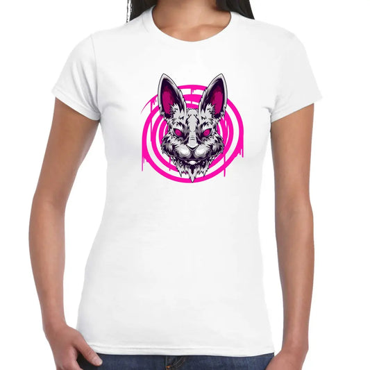 Swirl Bunny Ladies T-shirt - Tshirtpark.com