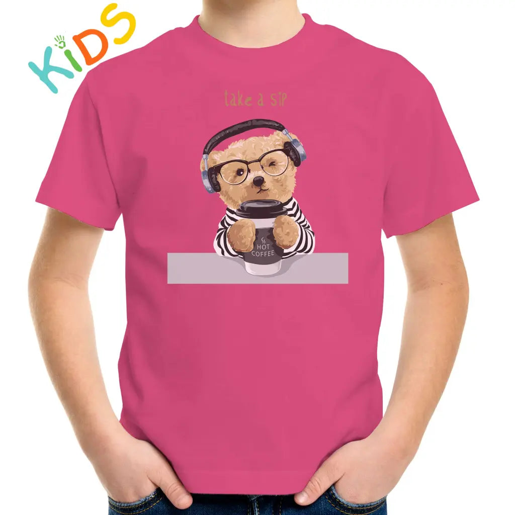 Take A Sip Kids T-shirt - Tshirtpark.com