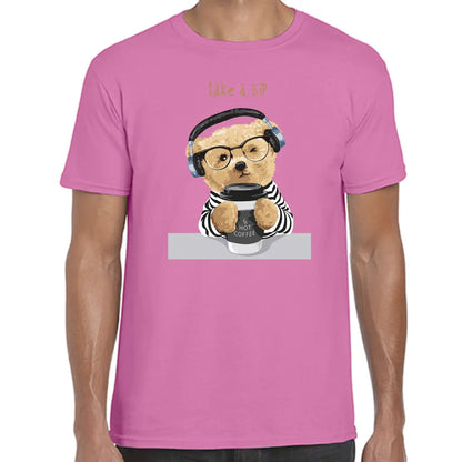 Take A Sip Teddy T-Shirt - Tshirtpark.com