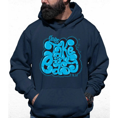 Take It Easy Slogan Colour Hoodie - Tshirtpark.com