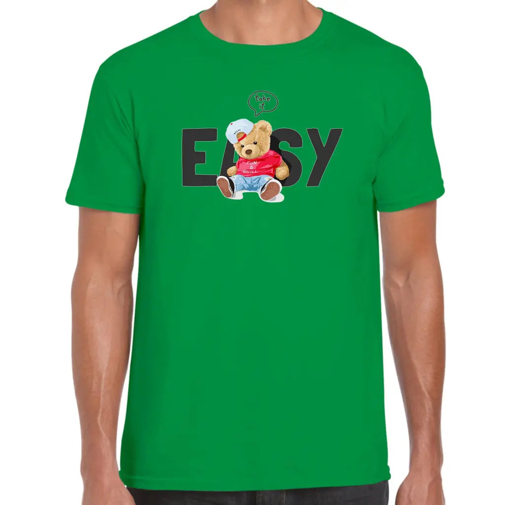 Take It Easy Teddy T-Shirt - Tshirtpark.com