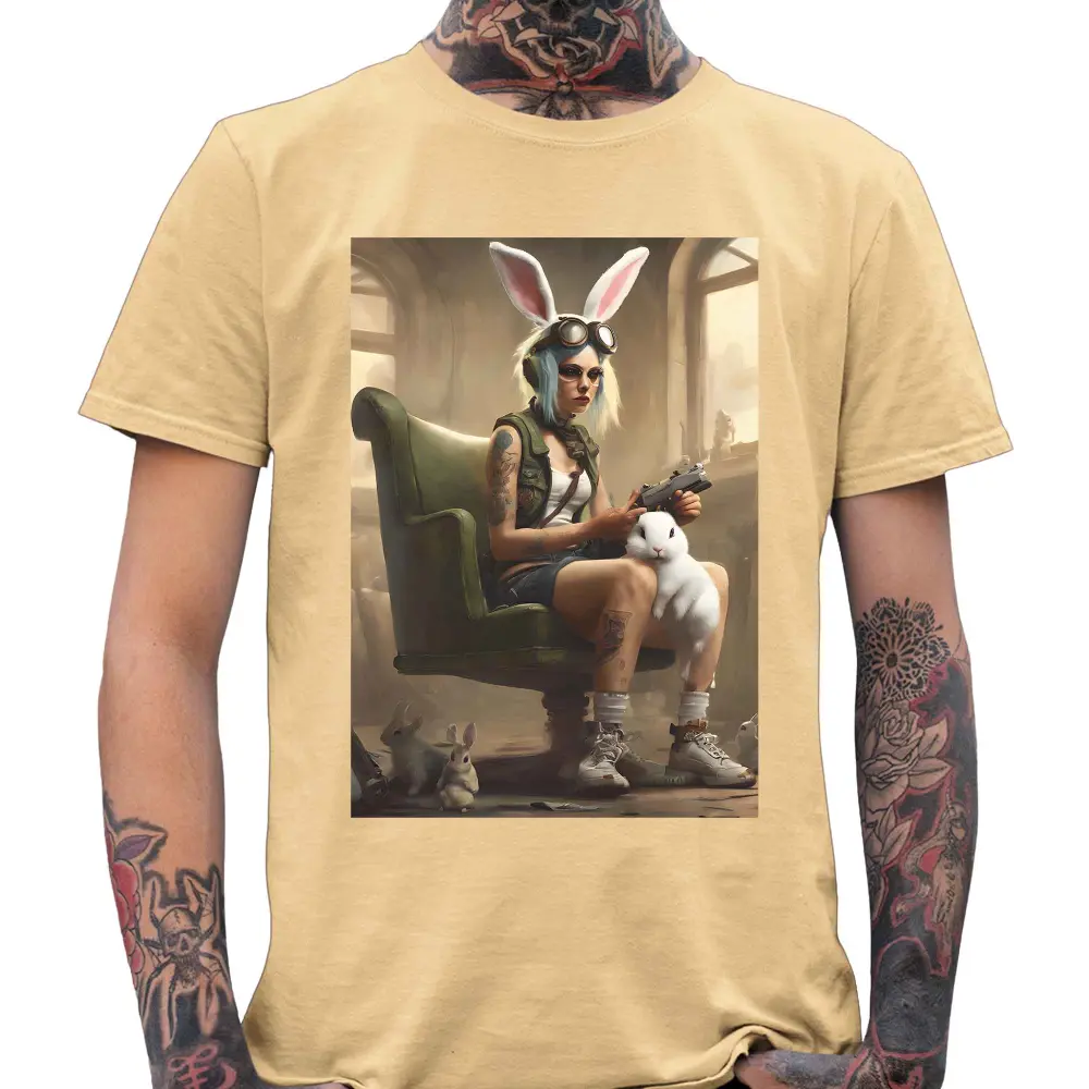 Tank Girl With Bunny T-Shirt - Tshirtpark.com