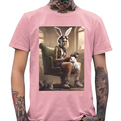 Tank Girl With Bunny T-Shirt - Tshirtpark.com