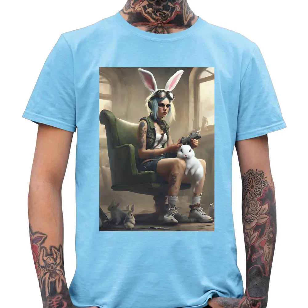 Tank Girl With Bunny T-Shirt - Tshirtpark.com