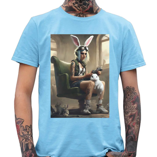 Tank Girl With Bunny T-Shirt - Tshirtpark.com