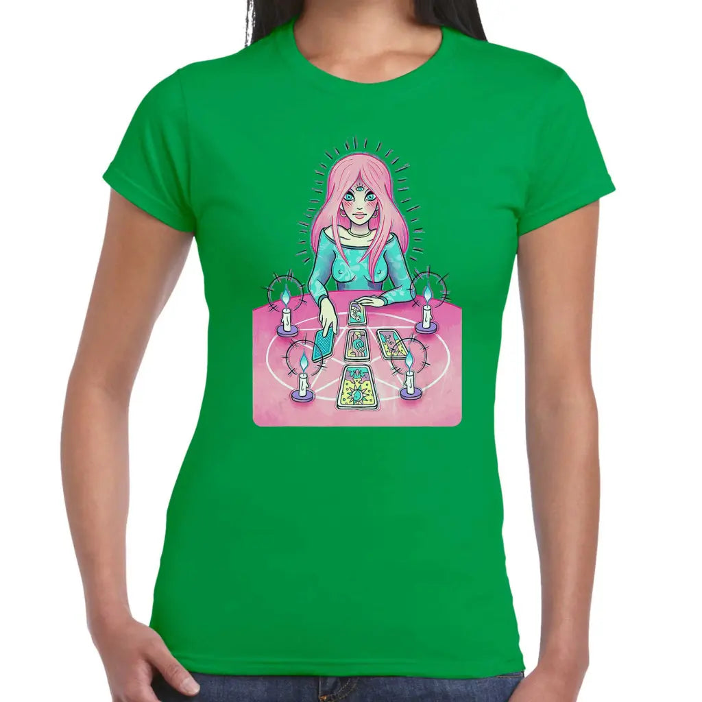 Tarot Girl Ladies T-shirt - Tshirtpark.com