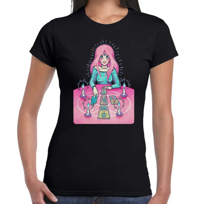 Tarot Girl Ladies T-shirt - Tshirtpark.com