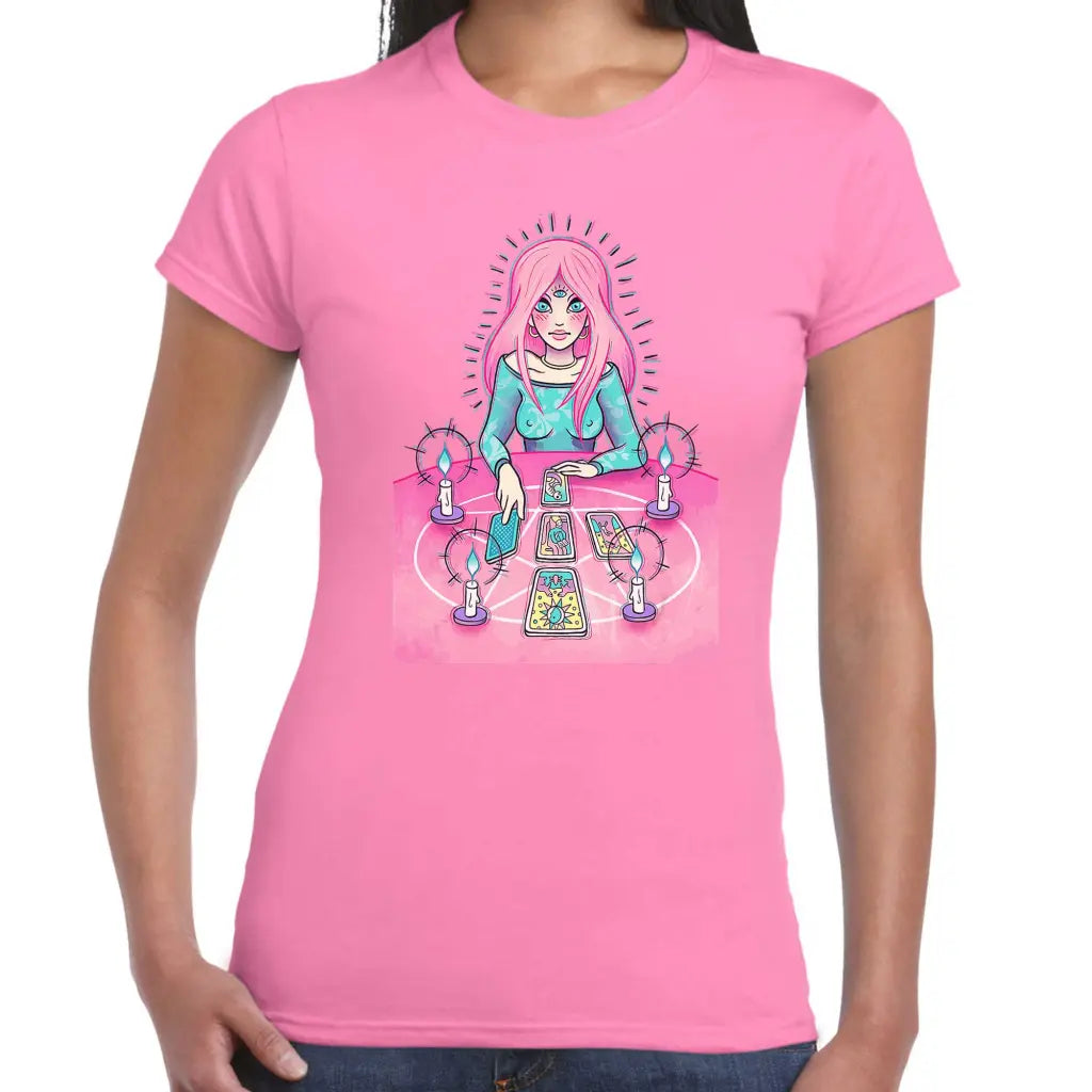 Tarot Girl Ladies T-shirt - Tshirtpark.com