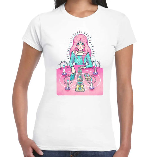Tarot Girl Ladies T-shirt - Tshirtpark.com