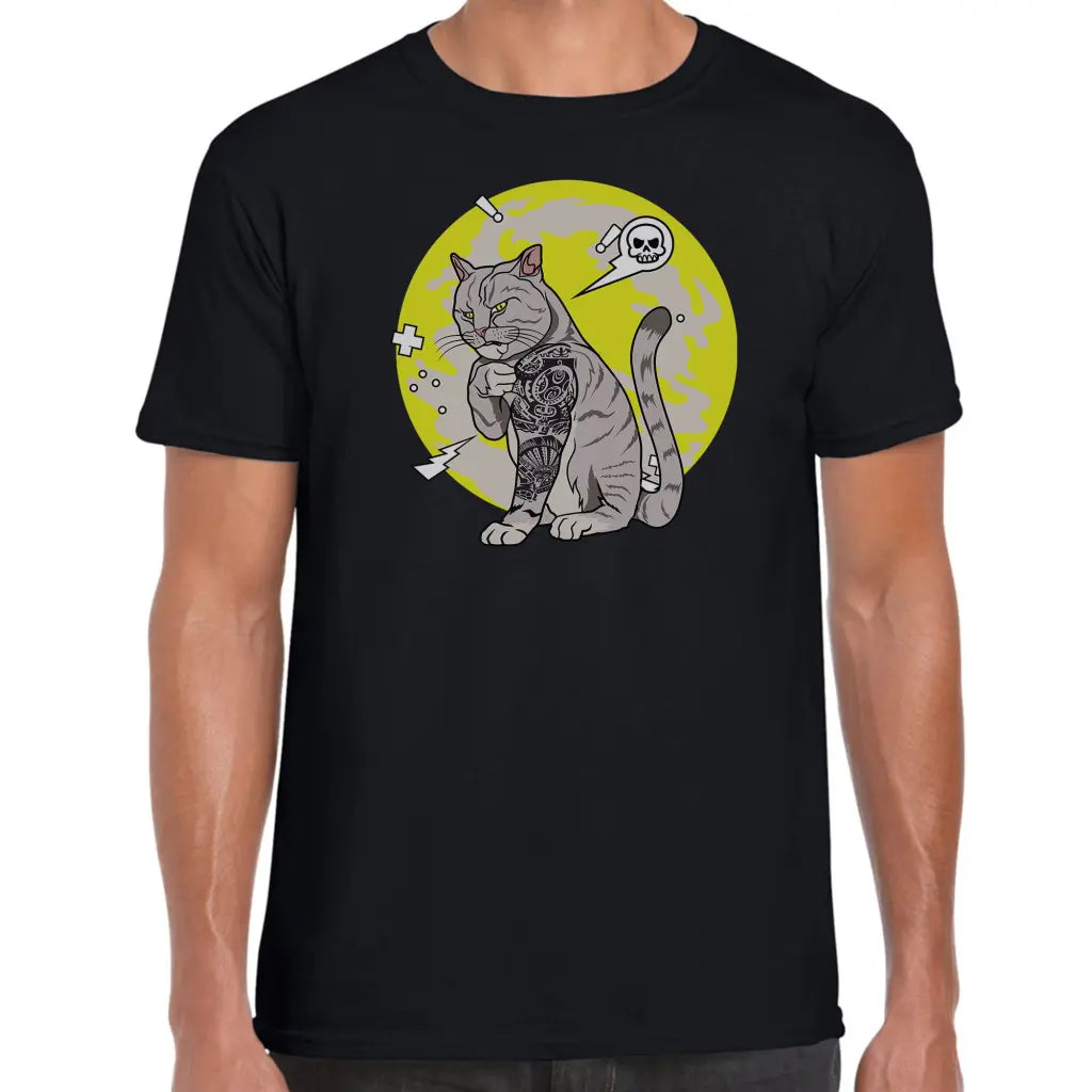 Tattoo Cat T-Shirt - Tshirtpark.com
