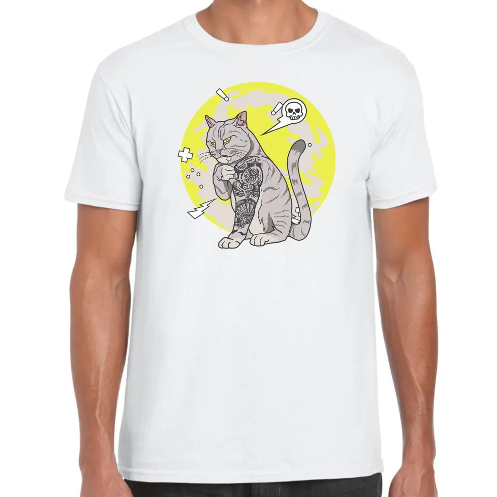 Tattoo Cat T-Shirt - Tshirtpark.com
