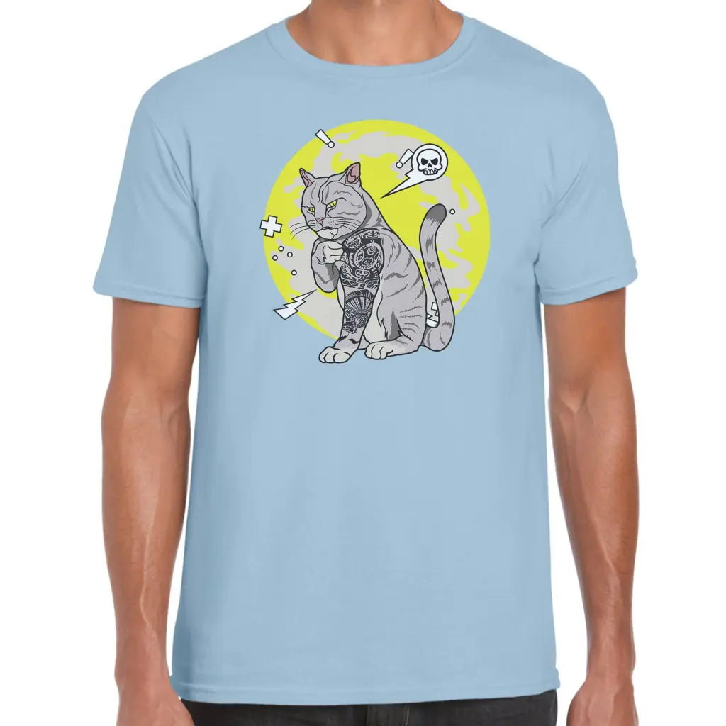 Tattoo Cat T-Shirt - Tshirtpark.com