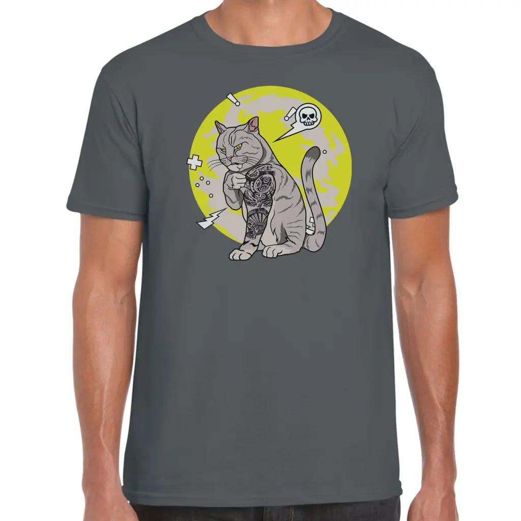 Tattoo Cat T-Shirt - Tshirtpark.com