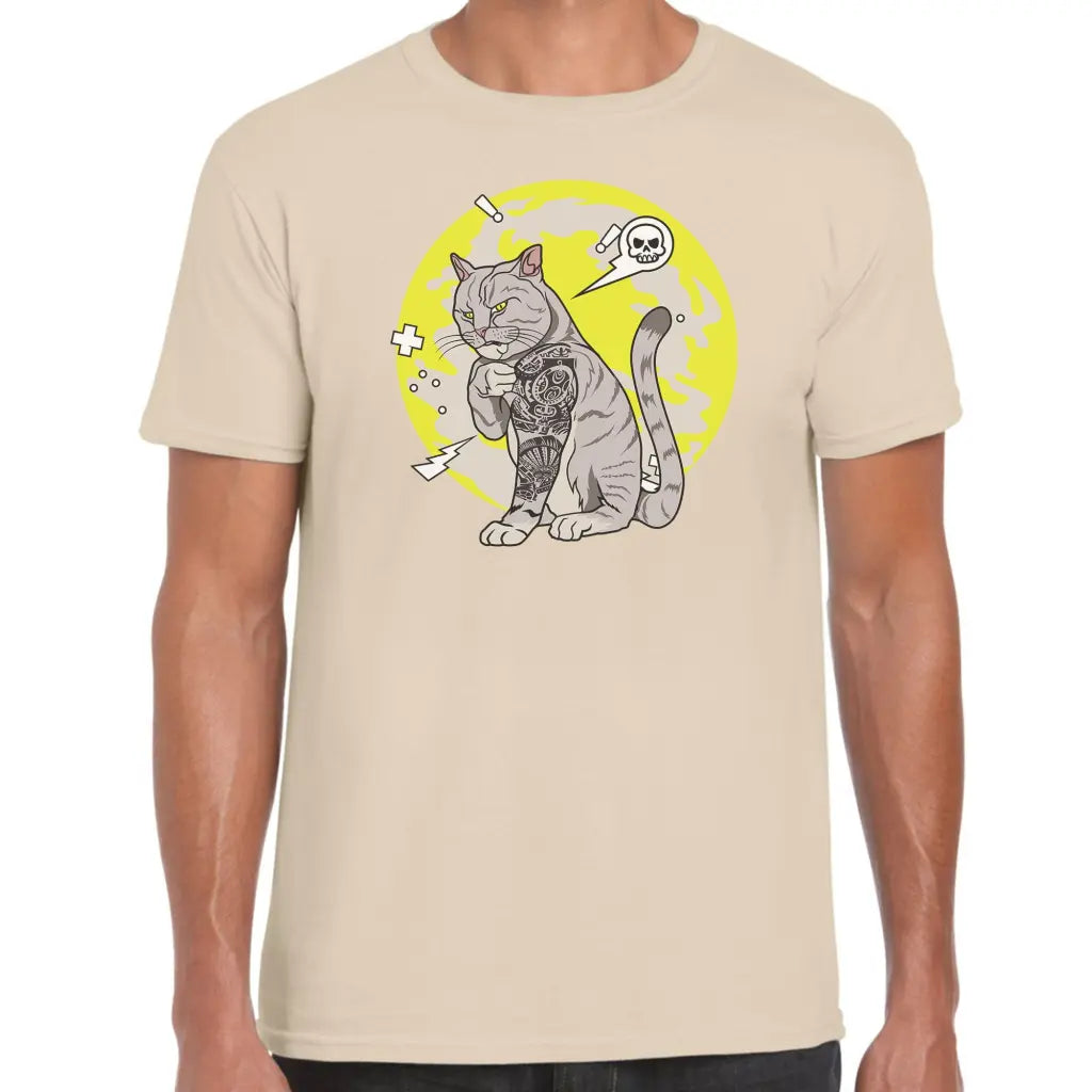 Tattoo Cat T-Shirt - Tshirtpark.com