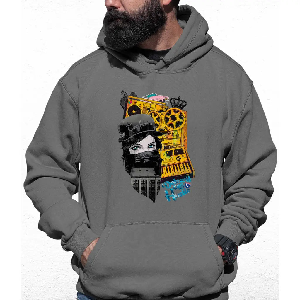 Techno Colour Hoodie - Tshirtpark.com