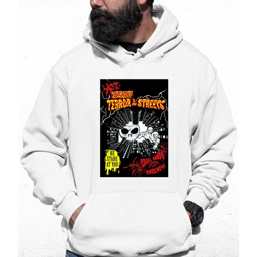 Terror In The Streets Colour Hoodie - Tshirtpark.com