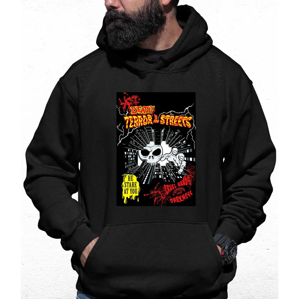 Terror In The Streets Colour Hoodie - Tshirtpark.com