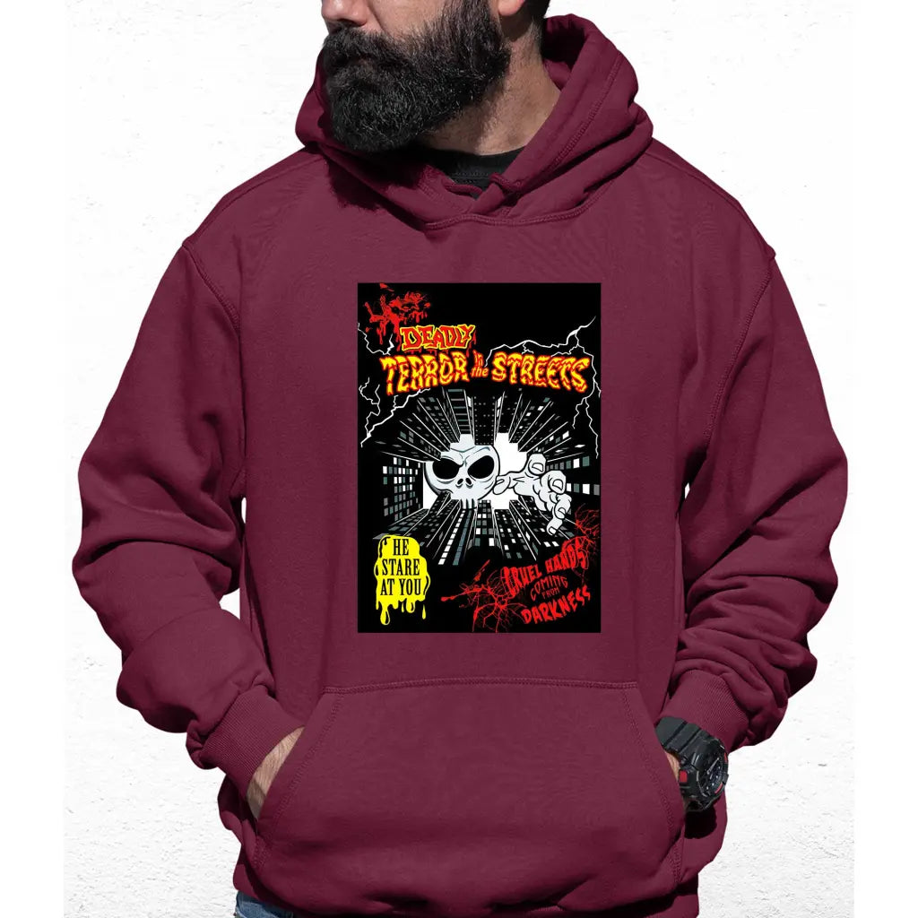 Terror In The Streets Colour Hoodie - Tshirtpark.com