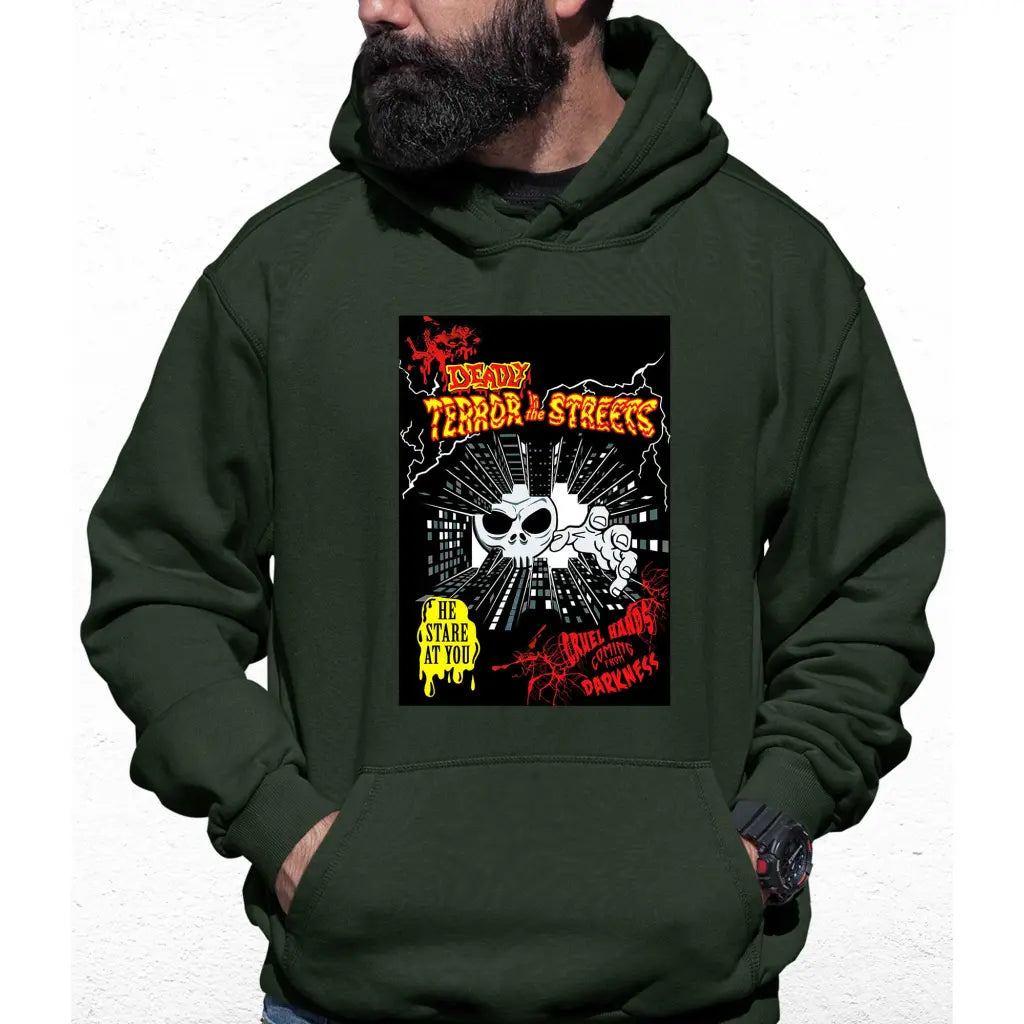 Terror In The Streets Colour Hoodie - Tshirtpark.com