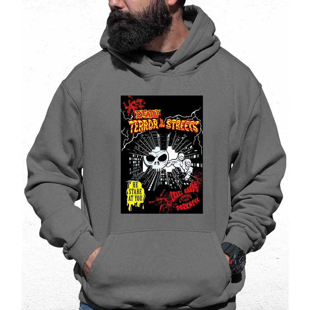 Terror In The Streets Colour Hoodie - Tshirtpark.com