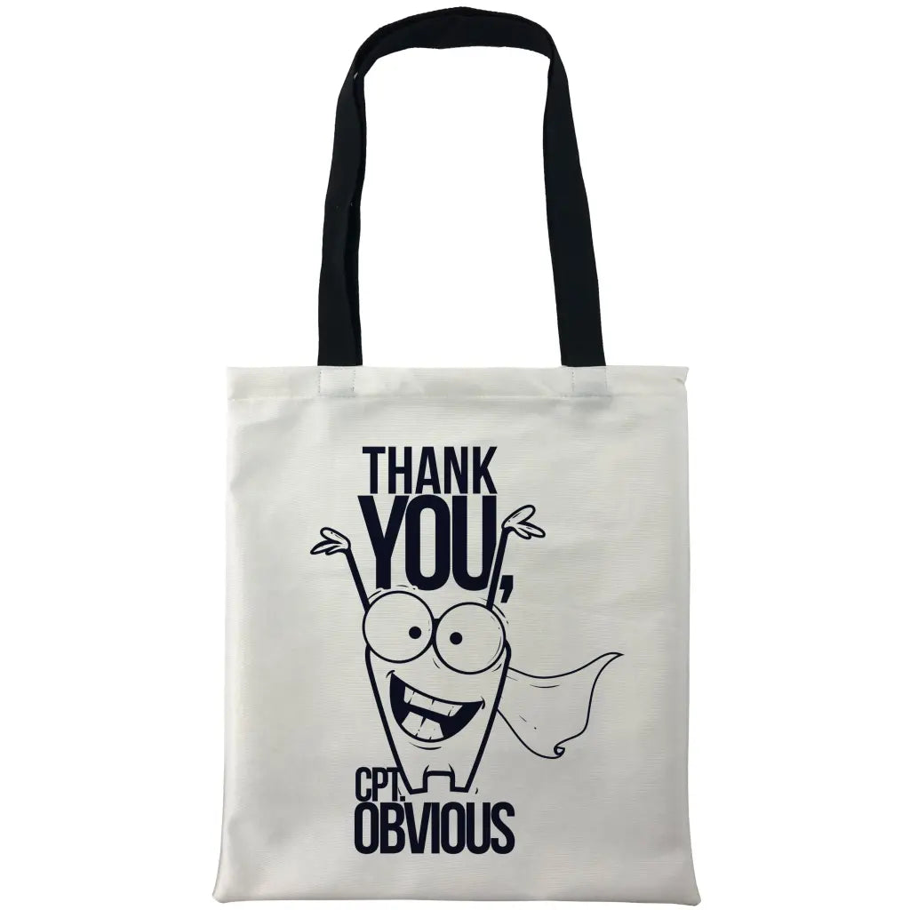 Thank you Cpt. Obvious Bags - Tshirtpark.com