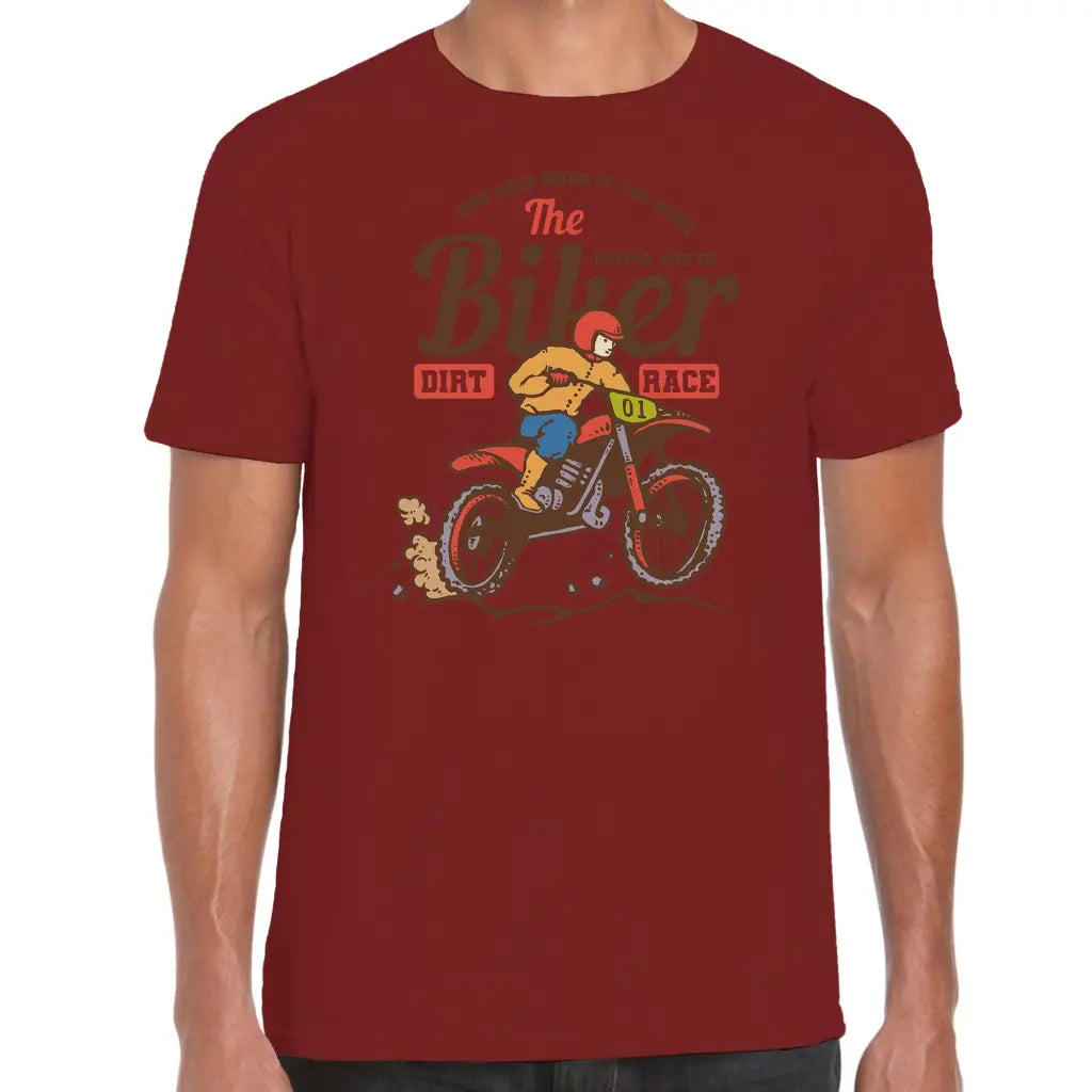 The Biker Dirt Race T-Shirt - Tshirtpark.com