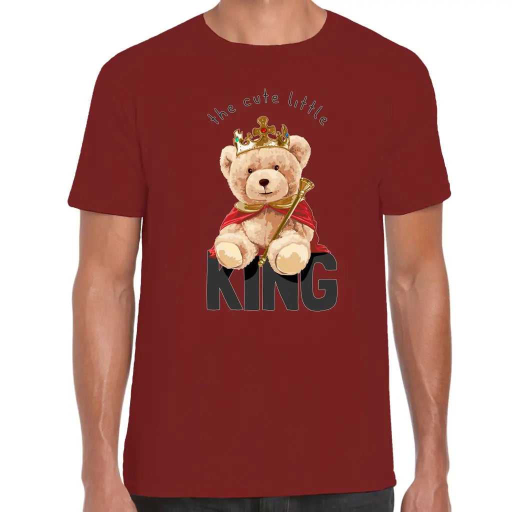 The Cute Little King Teddy T-Shirt - Tshirtpark.com