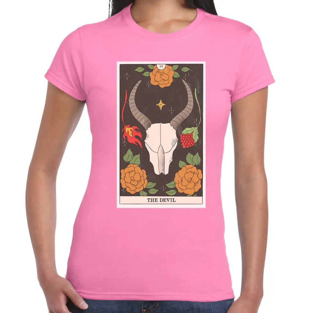 The Devil Horns Ladies T-shirt - Tshirtpark.com
