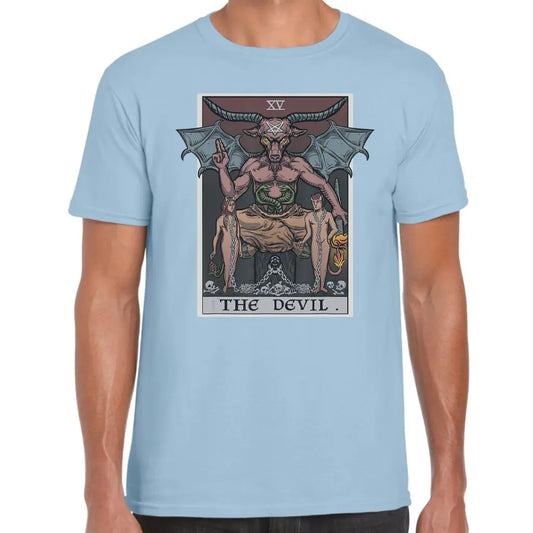 The Devil Sitting T-Shirt - Tshirtpark.com