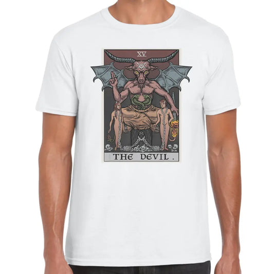 The Devil Sitting T-Shirt - Tshirtpark.com