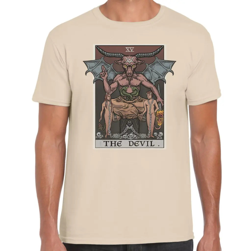 The Devil Sitting T-Shirt - Tshirtpark.com