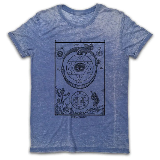 The Eye Vintage Burn-Out T-Shirt - Tshirtpark.com