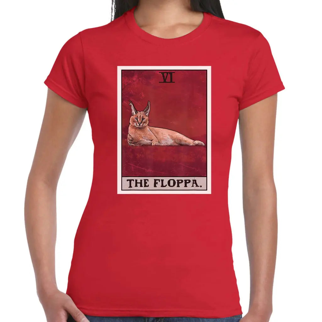 The Floppa Cat Ladies T-shirt - Tshirtpark.com