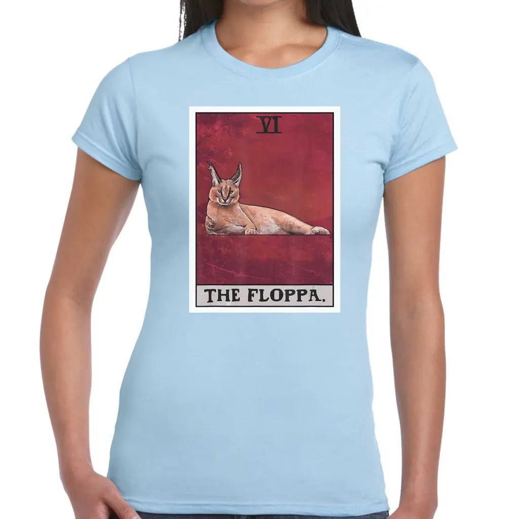 The Floppa Cat Ladies T-shirt - Tshirtpark.com